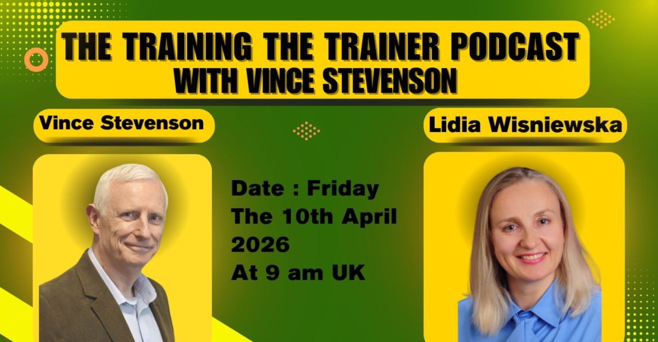 Training the Trainer Podcast with Vince Stevenson