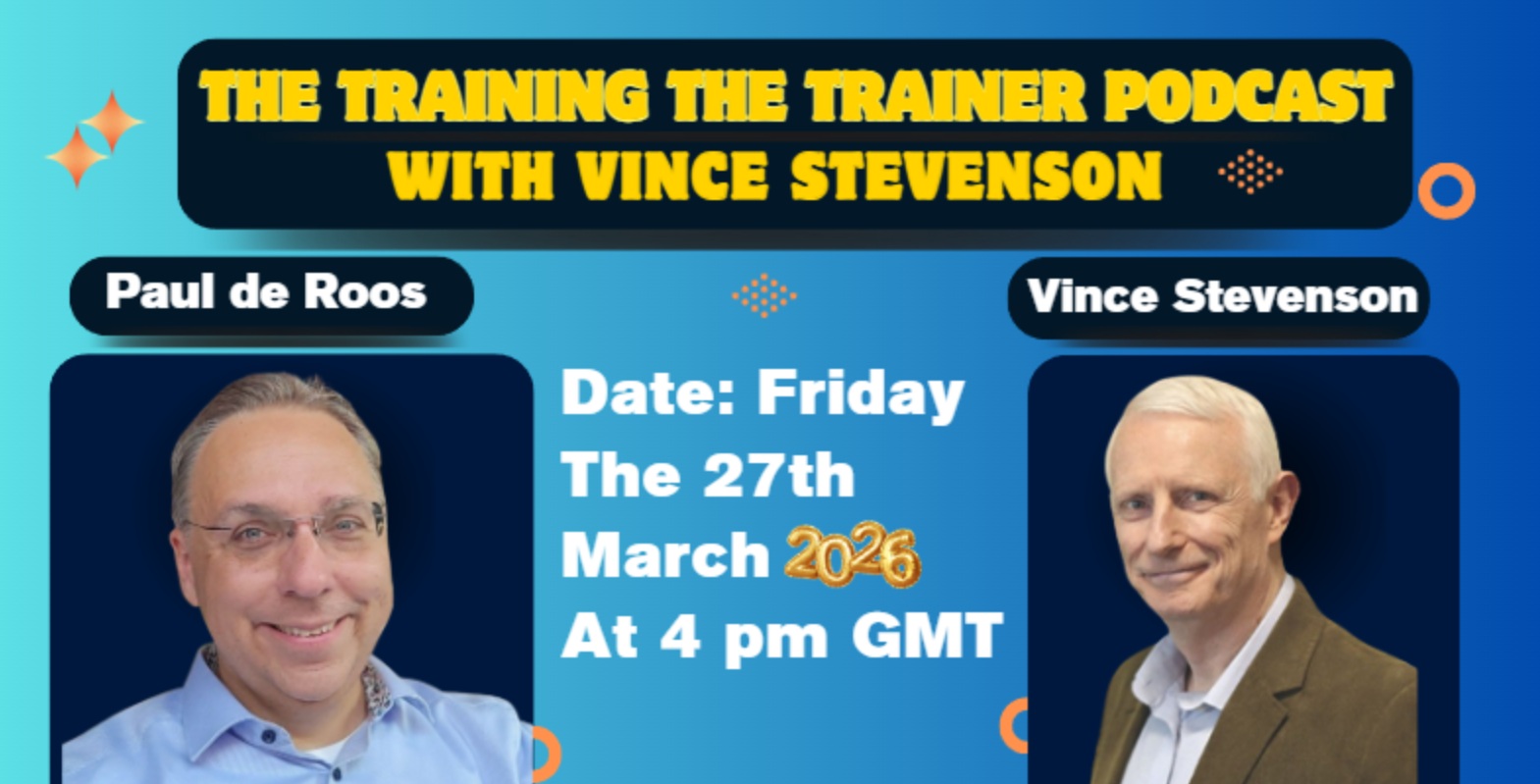 Training the Trainer Podcast with Vince Stevenson